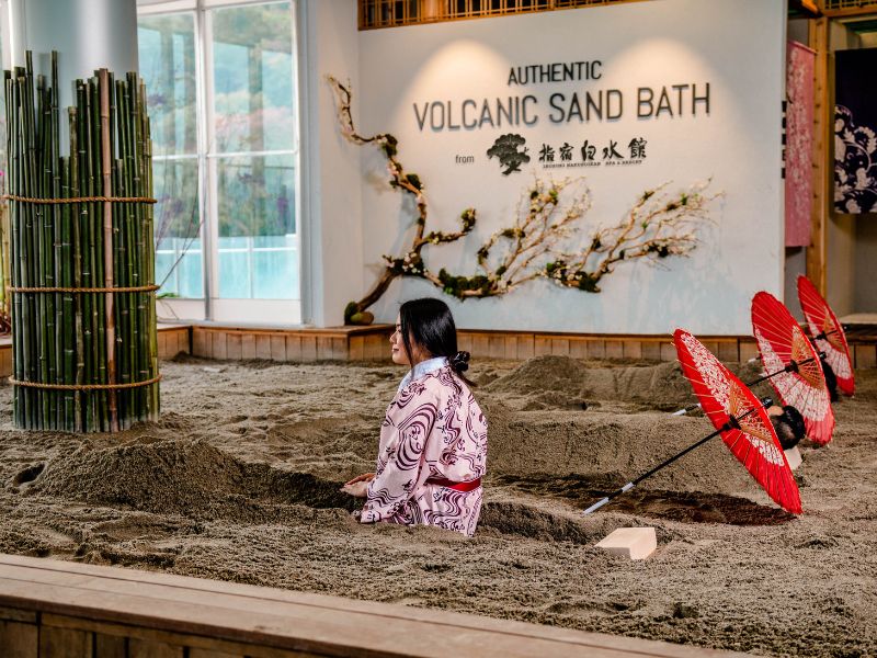 Volcanic Sand bath