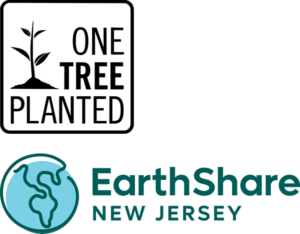 One Tree Planted and EarthShare NJ logos