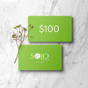 $100 gift card from SoJo Spa Club.