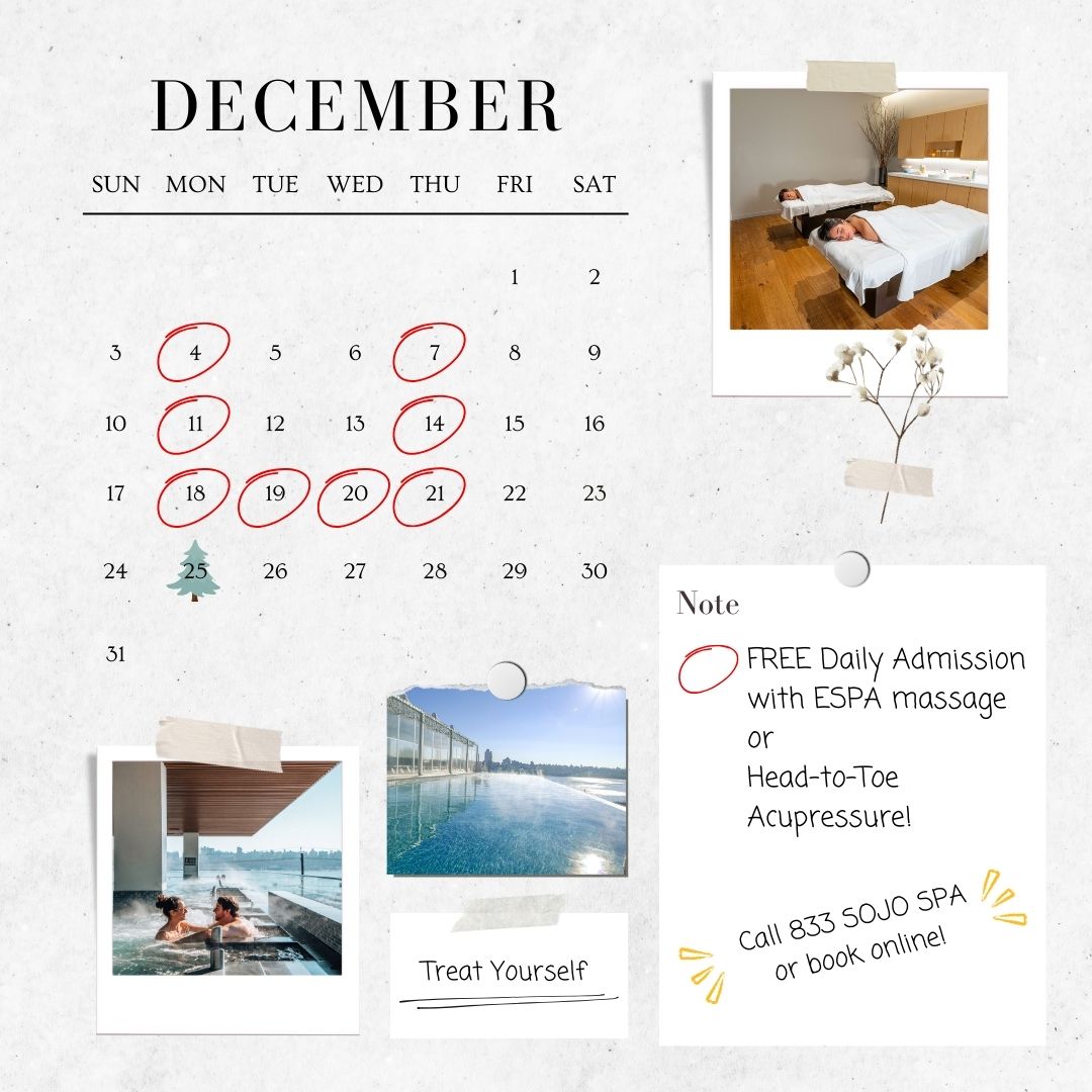 December Exclusive Massage Specials