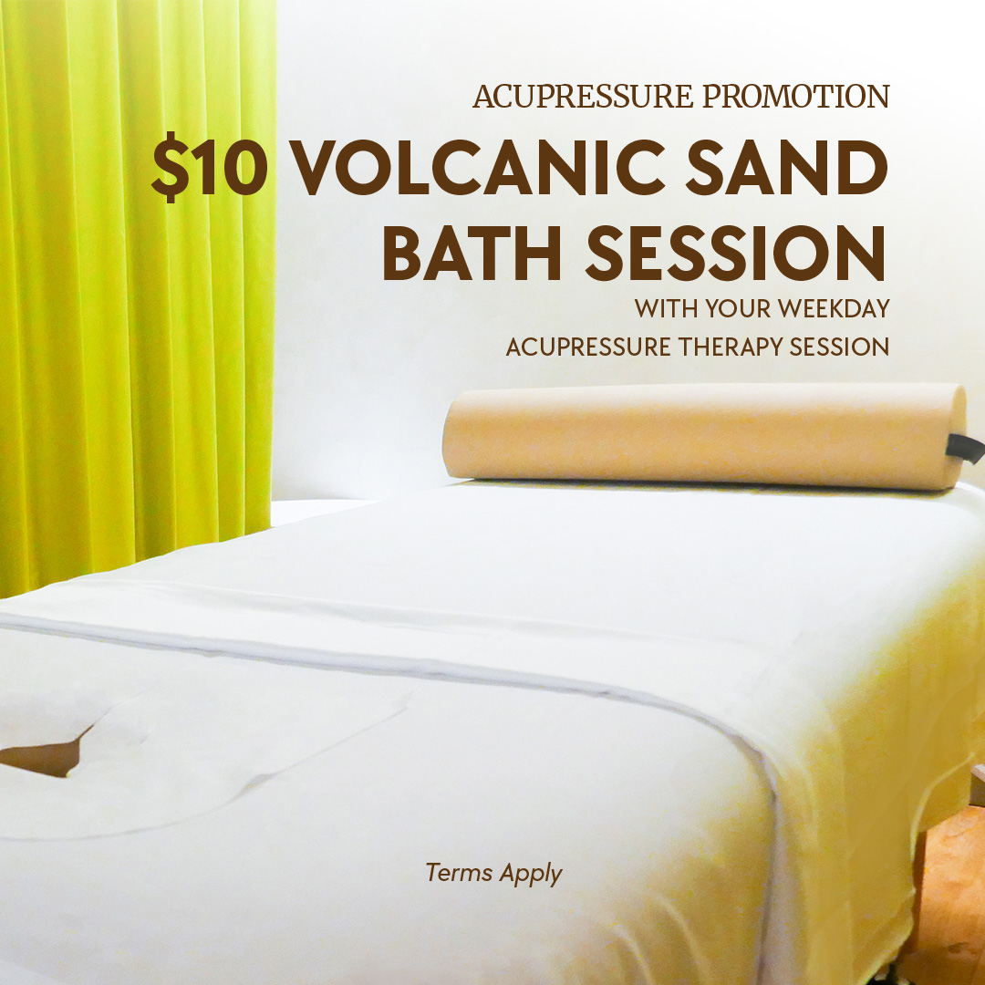 $10 Volcanic Sand Bath Session