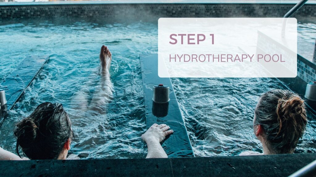 Hydrotherapy as Step 1 of the Self-Care Guide Hydrotherapy Pool - SoJo Spa Club