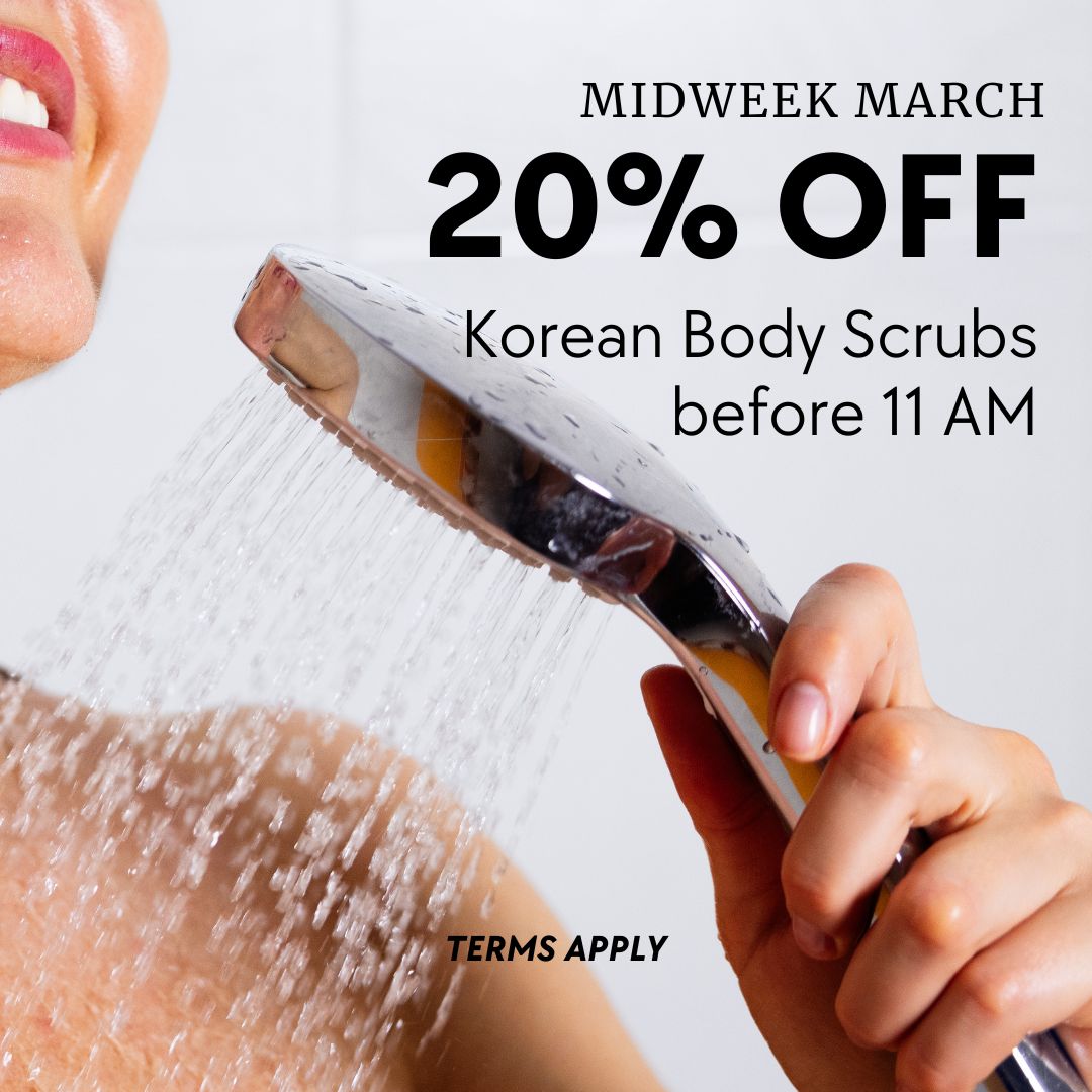 Midweek Early Bird Korean Body Scrub Special