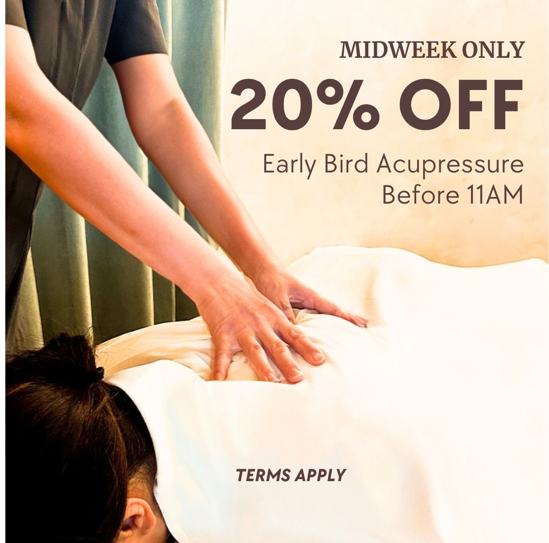 Midweek Early Bird Acupressure Special